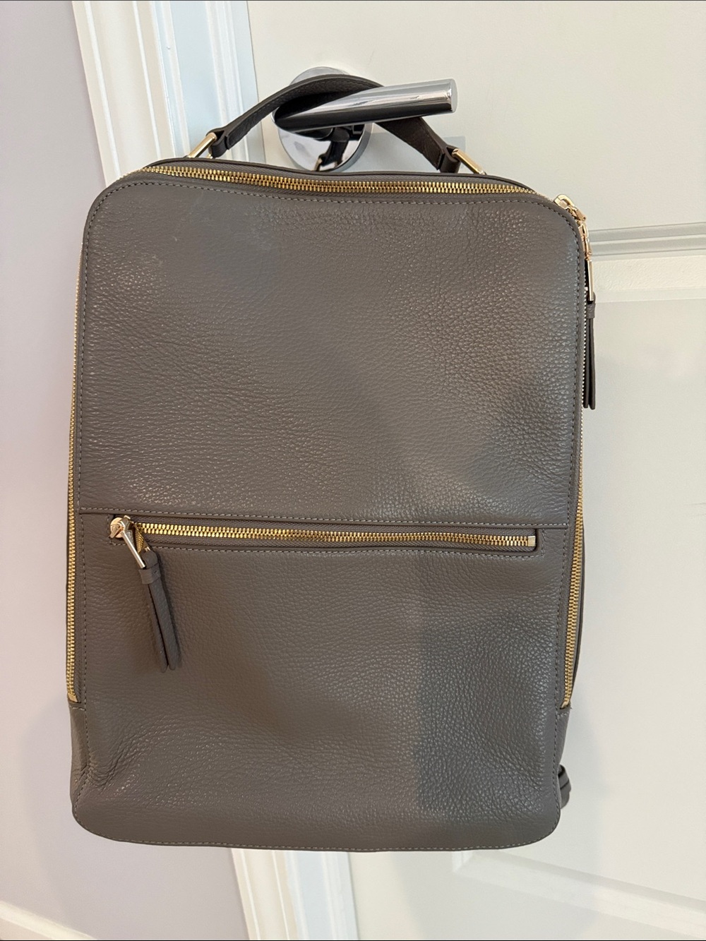 Quince Leather Laptop Backpack